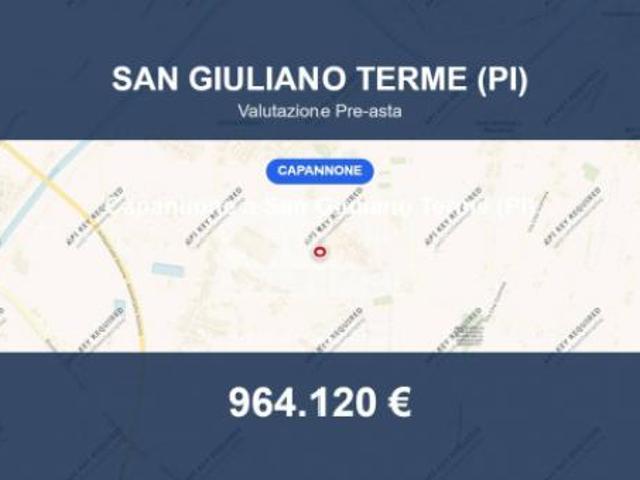 Capannone in vendita a San Giuliano Terme, Pisa
