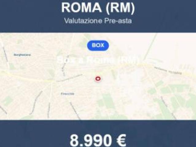 Box in vendita a Finocchio, Roma Capitale