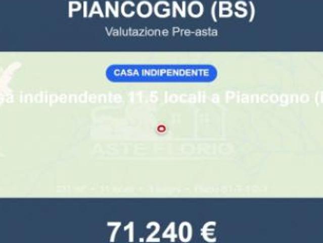 Villa Indipendente in vendita a Comunità montana della valle Camonica, Piancogno