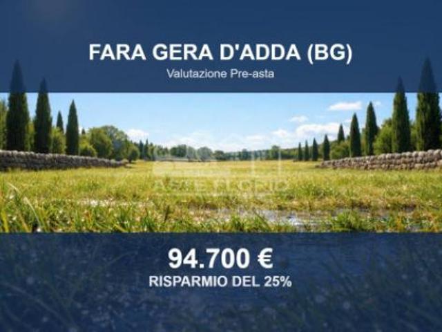 Terreno in vendita a Fara Gera D'adda, Lombardia