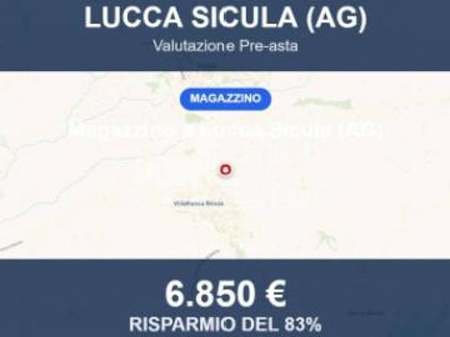 Capannone in vendita a Lucca Sicula, Sicilia