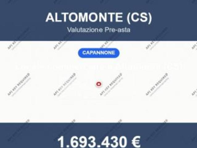 Capannone in vendita a Altomonte, Cosenza