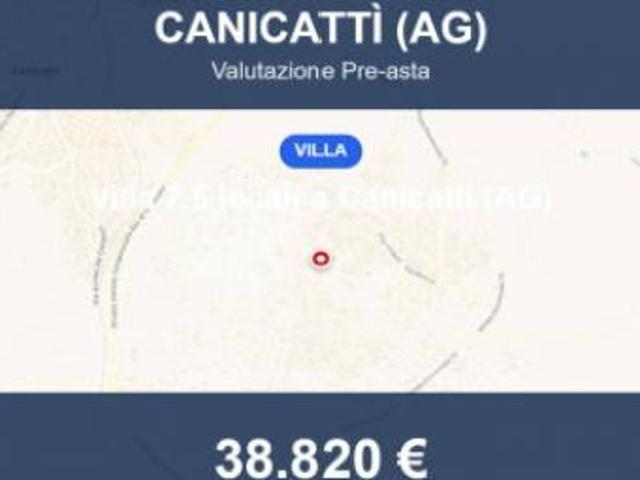 Villa Indipendente in vendita a Canicattì E Borgalino, Sicilia