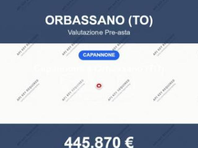 Capannone in vendita a Orbassano, Torino