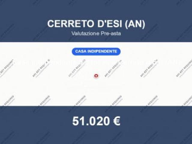 Villa Indipendente in vendita a Cerreto d'Esi, Ancona