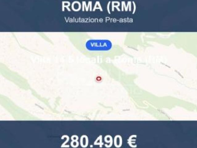 Villa Indipendente in vendita a Municipio Roma VI, Roma Capitale