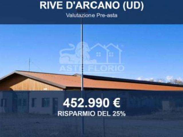 Capannone in vendita a Rive d'Arcano / Rivis Darcjan, Udine / Udin / Videm
