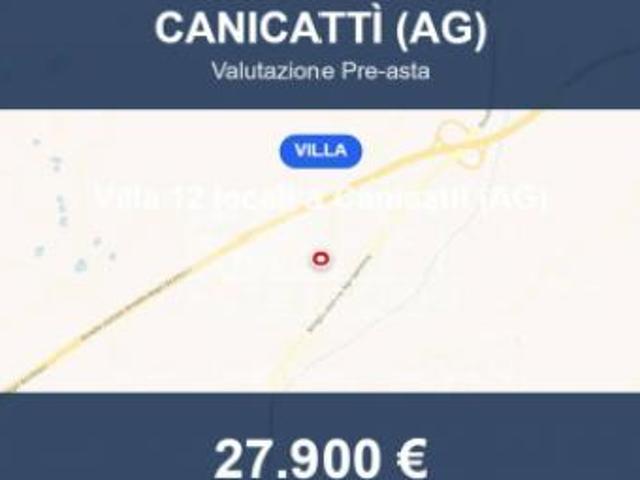 Villa Indipendente in vendita a Canicattì E Borgalino, Sicilia