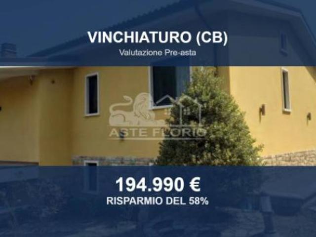 Villa Indipendente in vendita a Vinchiaturo, Molise