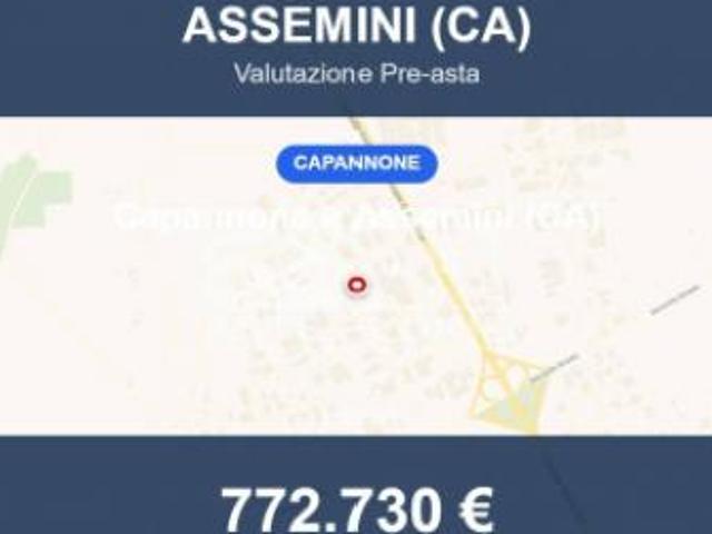 Capannone in vendita a Assemini, Sardigna/Sardegna