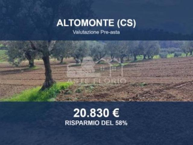 Terreno in vendita a Altomonte, Cosenza