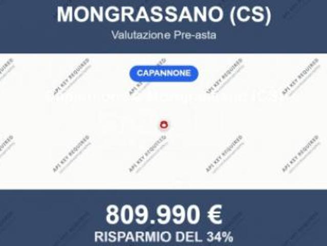 Capannone in vendita a Mongrassano, Cosenza