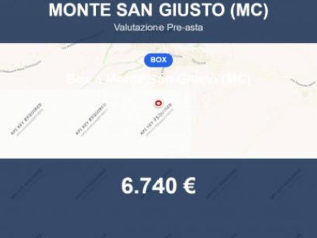 Box in vendita a Monte San Giusto, Macerata