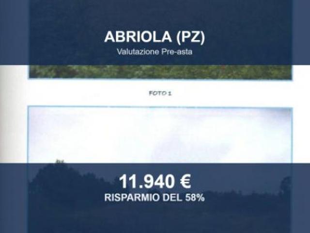 Terreno in vendita a Abriola, Basilicata