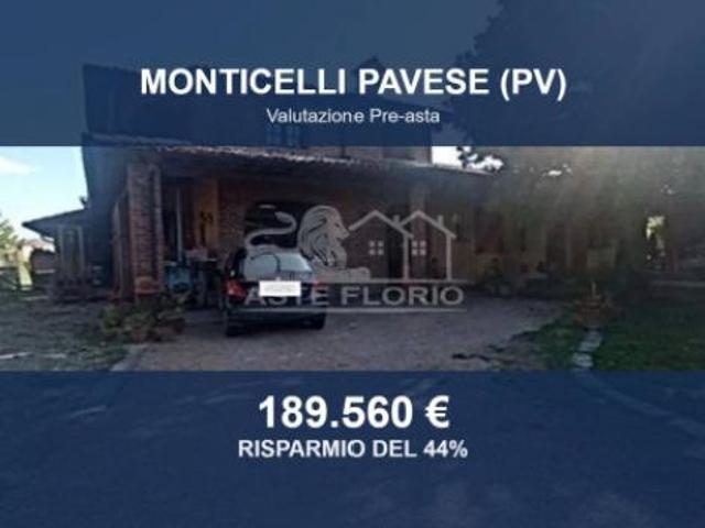 Villa Indipendente in vendita a Palazzina, Monticelli Pavese