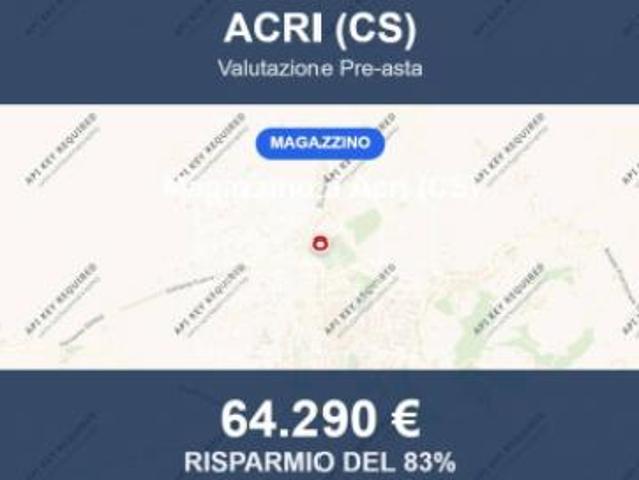 Capannone in vendita a Acri, Cosenza