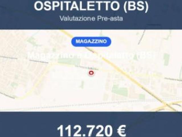 Capannone in vendita a Ospitaletto, Lombardia