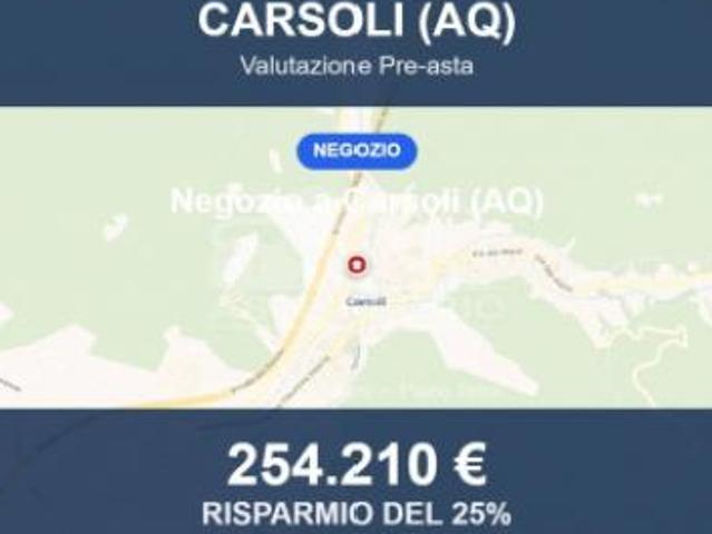 Locale Commerciale in vendita a Carsoli, Abruzzo