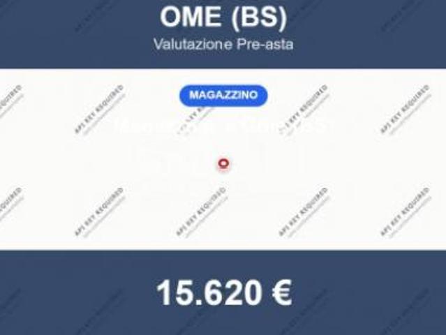Capannone in vendita a Ome, Brescia