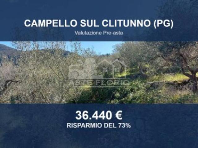 Terreno in vendita a Campello Sul Clitunno, Umbria
