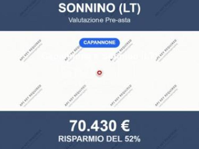 Capannone in vendita a Frasso, Sonnino