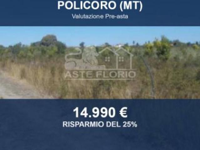 Terreno in vendita a Policoro, Basilicata