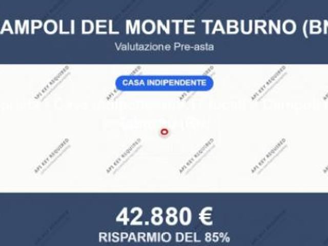 Villa Indipendente in vendita a Campoli del Monte Taburno, Benevento