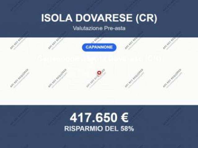 Capannone in vendita a Isola Dovarese, Cremona