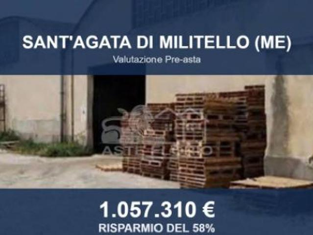 Capannone in vendita a Sant'Agata di Militello, Messina
