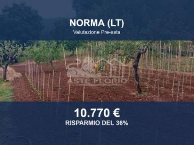 Terreno in vendita a Norma, Latina