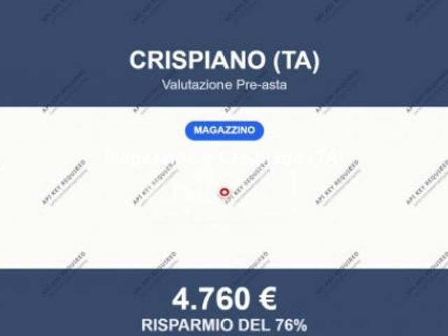 Capannone in vendita a Crispiano, Taranto