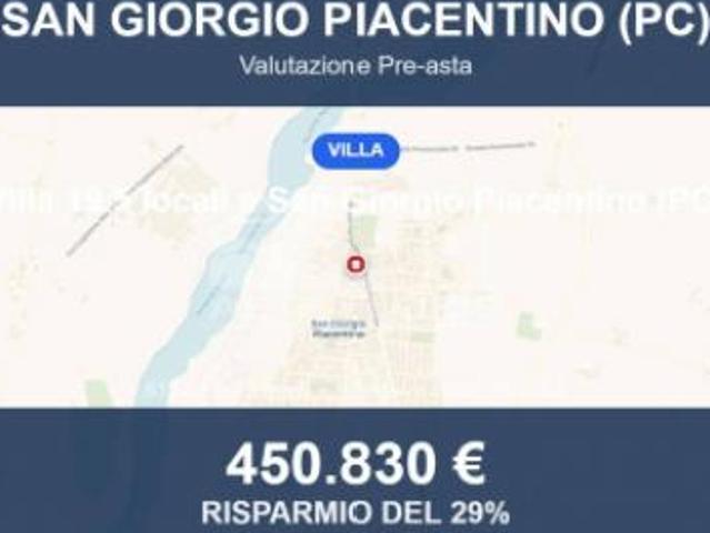 Villa Indipendente in vendita a San Giorgio Piacentino, Reggio Emilia