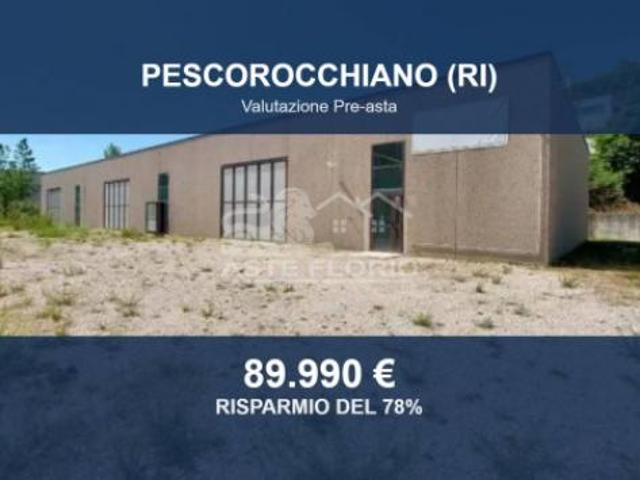 Capannone in vendita a Pescorocchiano, Lazio