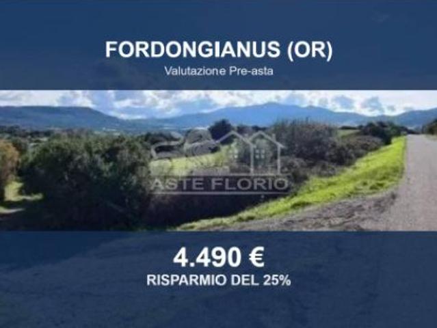 Terreno in vendita a Fordongianus, Sardigna/Sardegna