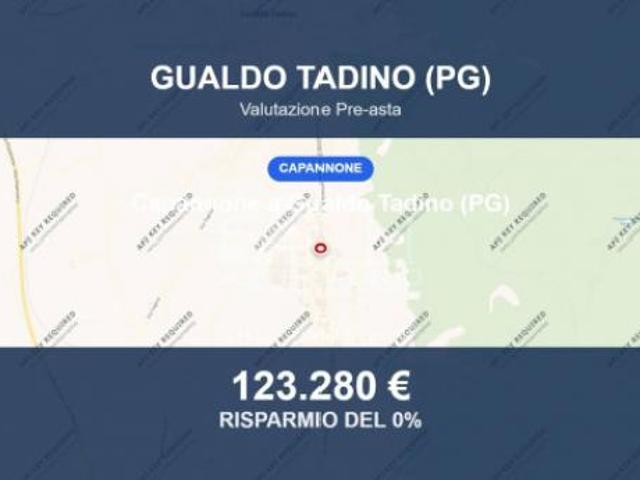 Capannone in vendita a Gualdo Tadino, Perugia