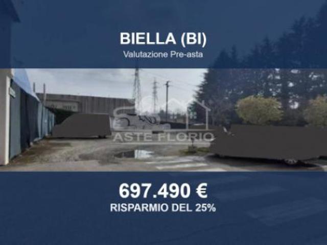Capannone in vendita a Piazzo, Biella