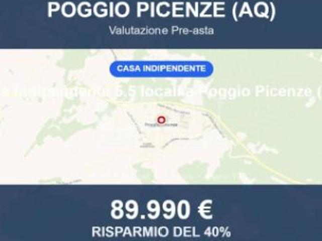 Villa Indipendente in vendita a Poggio Picenze, Abruzzo