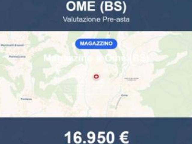 Capannone in vendita a Comunità montana del Sebino bresciano, Ome