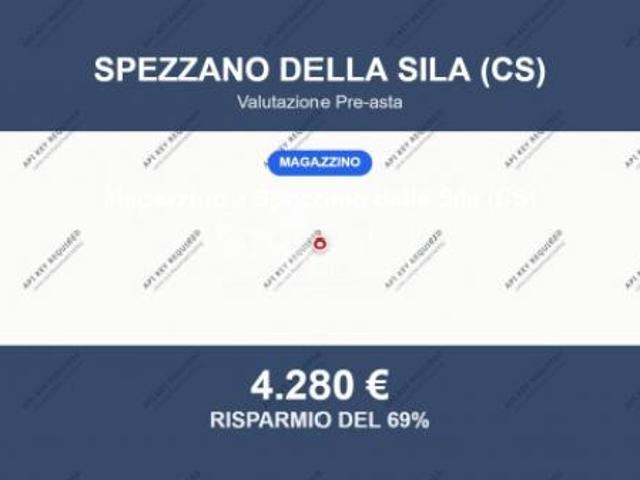 Capannone in vendita a Spezzano della Sila, Cosenza