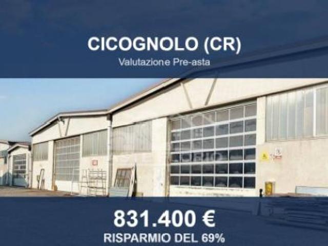 Capannone in vendita a Cicognolo, Lombardia