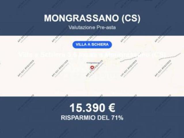 Villa Indipendente in vendita a Mongrassano, Cosenza