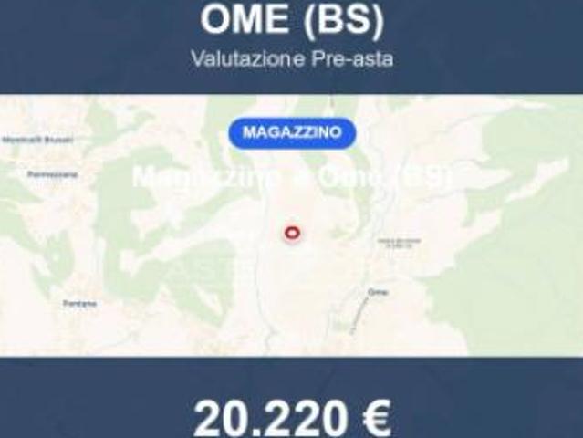 Capannone in vendita a Comunità montana del Sebino bresciano, Ome