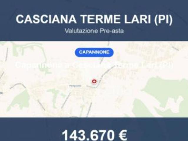 Capannone in vendita a Casciana Terme Lari, La Turchia