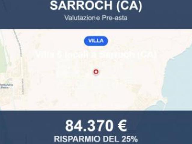 Villa Indipendente in vendita a Sarroch, Sardigna/Sardegna