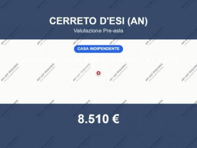 Villa Indipendente in vendita a Cerreto d'Esi, Ancona