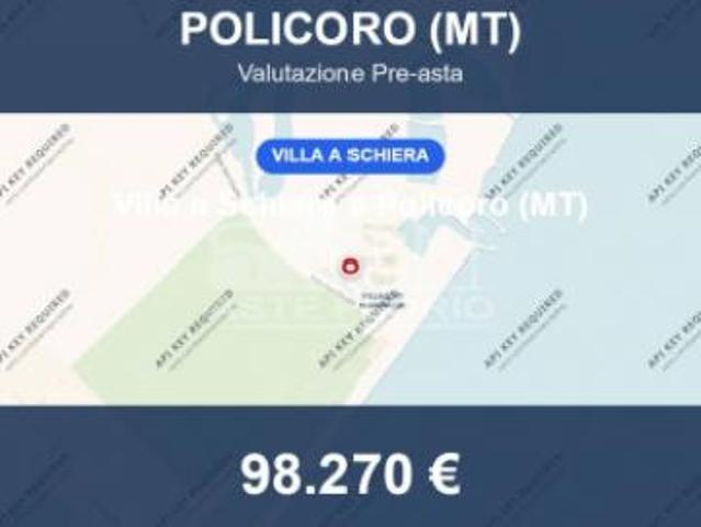 Villa Indipendente in vendita a Policoro, Matera