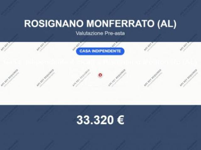 Villa Indipendente in vendita a Rosignano Monferrato, Alessandria
