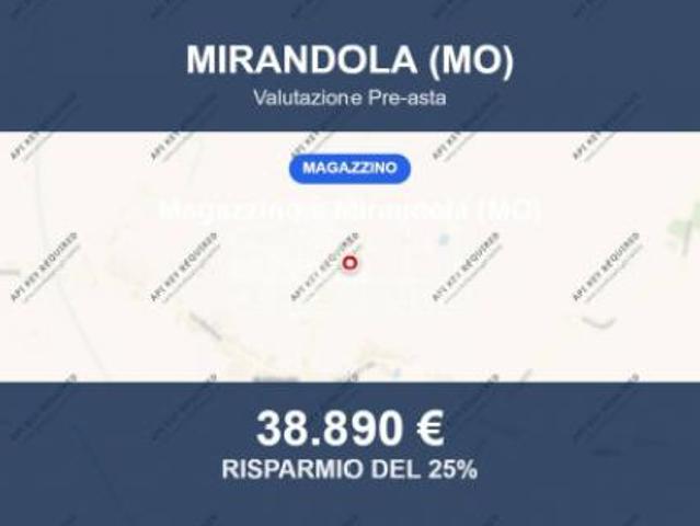 Capannone in vendita a Mortizzuolo, Mirandola