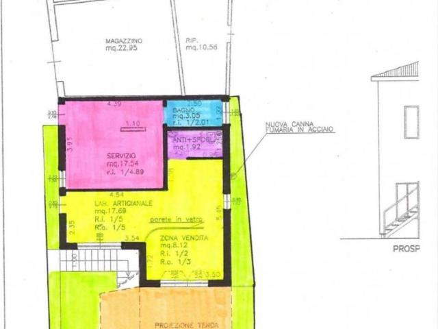 Locale Commerciale in vendita a Castiglione di Cervia, Cervia