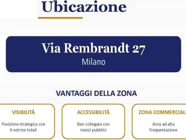 Locale Commerciale in vendita a Municipio 7, Milano